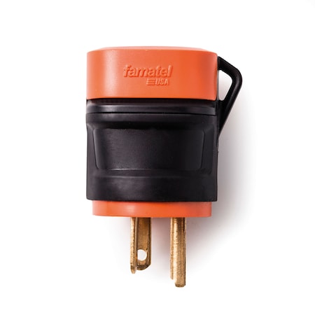 Easylife Tech 20 Amp 125V Grounded Repl Plug Heavy-Duty w/Rubber Grip UL Listed 0-1120-R